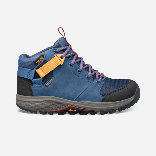 Hungary Teva Grandview Gore-Tex - Női Túracipő Sötét Kék - 142-AYBJQ